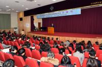 김석준 부산교육감, 과학영재교육원 수료식 축하