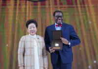 ‘제3회 선학평화상 시상식’ 개최...아킨우미 아데시나-와리스 디리 공동 수상