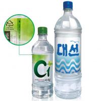 대선주조, 페트병 제품 라벨 친환경 비접착식으로 부착