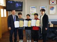 부산시교육청, 길 잃은 장애아동 도운 초등학생 선행 표창