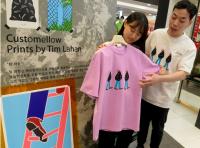 롯데백화점 패션 매장서 그림 판매?...백화점 패션가, 컬래버레이션 열전