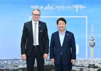 야콥 할그렌 주한스웨덴대사, 한-스웨덴 수교 60주년 기념 대구 방문