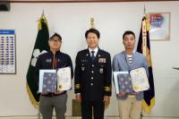 구미경찰, 극단적 선택 시도 여성 구한 시민에 표창