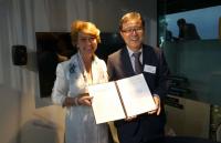 문재인 대통령, 스웨덴서 열린 중기부-기보의 '韓-스웨덴 소셜벤처와의 대화' 참석