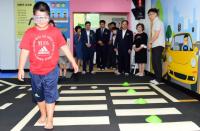 김석준 부산교육감, 부암초 교실형 안전체험관 개관식 격려