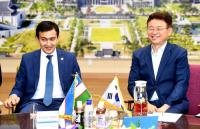 이철우 지사, 우즈벡 수르한다리아주 부지사 면담…교류협력·상생발전 논의