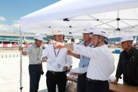 한국공항공사 CEO, 김해공항 국내선 주차빌딩 등 대규모 공사현장 특별점검