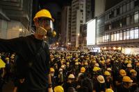 홍콩 송환법 반대 시위 현장에서 한국인 1명 체포