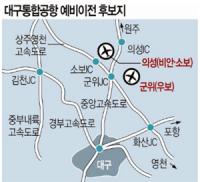 대구·경북통합신공항 부지, "주민투표 찬성률 따라 선정하기로 결정"