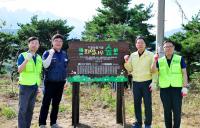 기보, 강원 산불피해지역에 ‘희망나무 숲’ 조성 