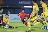 한국, 우즈벡전 승리로 AFC U-23 챔피언십 유일 3승
