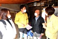 김상호 시장, 신종 코로나 바이러스 관련 교산지구 내 감염 취약계층 가정 방문