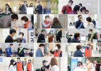 파주시의회 의원들, 파주시 긴급생활지원금 지급 업무 지원 나서