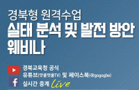 [경북교육청] 원격수업 발전 모색 '웨비나' 개최 外