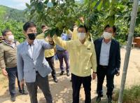 경남농협 윤해진 본부장, 제9호 태풍 ‘마이삭’ 대비 현장점검