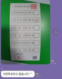 사전투표 용지 촬영 후 SNS에 게시한 유권자 검찰 고발 당해