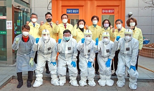 감염병특별위원회 현장방문 (사진=대구시의회 제공)