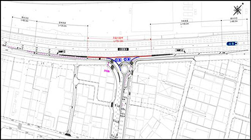 신천대로 진출입로 램프 설치도 (사진=대구시 제공)