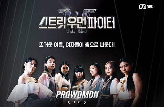 사진= Mnet '스트릿 우먼 파이터' 홈페이지