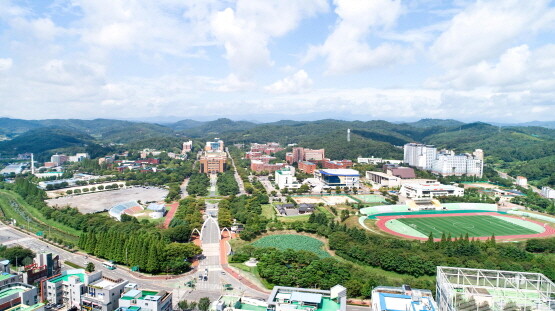 경상국립대 가좌캠퍼스 전경