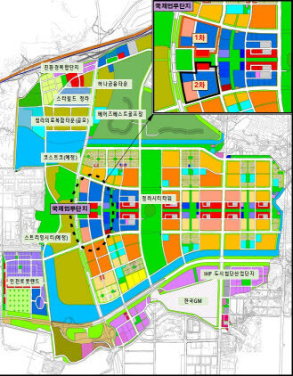 청라국제업무단지 위치도. 사진=인천경제청 제공