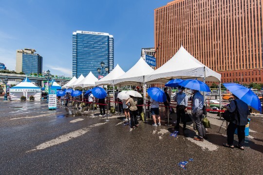 서울 내 위치한 한 선별진료소. 사진=일요신문DB