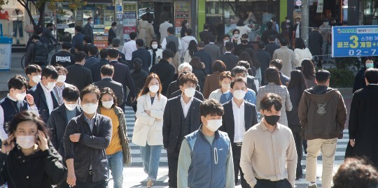 서울 여의도역 인근의 거리. 사진은 본 기사와 무관함. 사진=이종현 기자