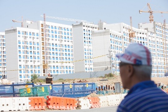 국토교통부는 전국 건설현장에 대한 동절기 대비 합동점검을 실시한다고 7일 밝혔다. 아파트 건설현장 모습으로 기사의 특정 내용과 관계없다. 사진=박정훈 기자