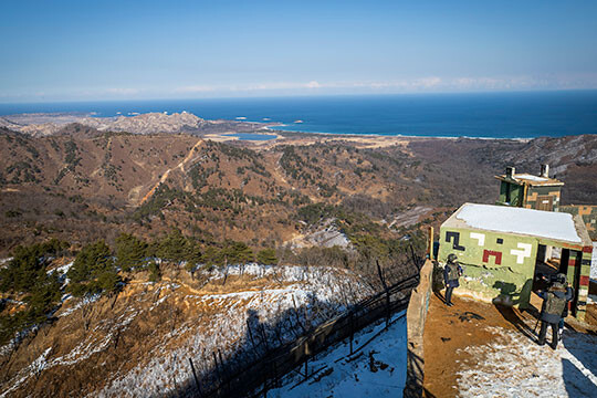 22사단 관할 고성GP 전경. 사진=연합뉴스