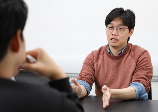 김준우 쟁글 대표는 "2022년에도 가상자산 업계는 더욱 커질 것"이라고 말했다. 사진=박정훈 기자