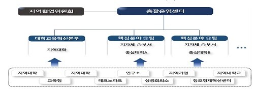 지역혁신플랫폼 운영 체계안. (그래픽=대구시 제공)