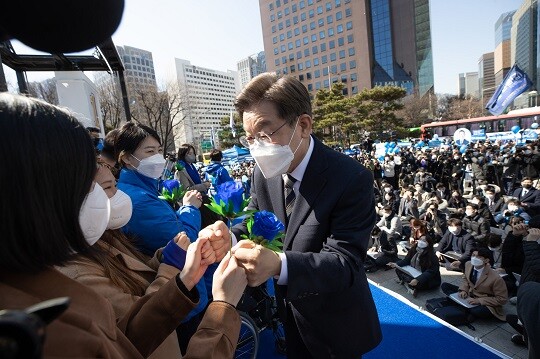 미국 시사주간지 타임(Time)이 이재명 더불어민주당 대선 후보 인터뷰 기사를 실었다. 사진=이재명 캠프