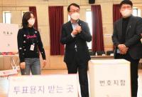 조청식 수원시장 권한대행, 8일 대선 투표소 현장 점검