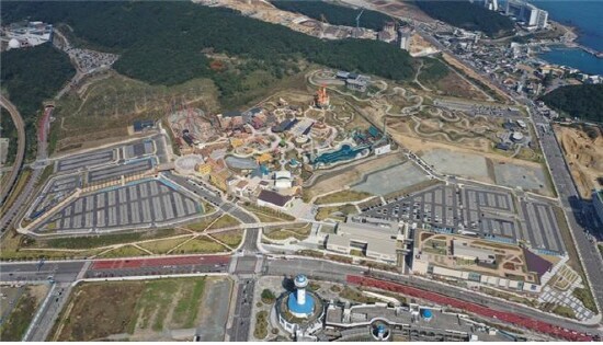 오시리아 관광단지 테마파크 전경. 사진=부산시