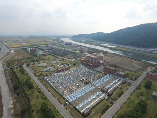 화목맑은물순환센터 전경. 사진=김해시 제공