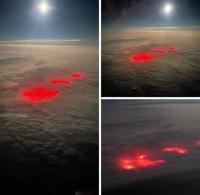 지구 종말 신호? 대서양 상공 붉은 구름 ‘호들갑’