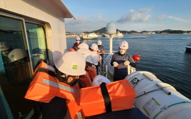 한국해양교통안전공단은 여객선 안전관리책임자 법정교육을 실시했다. 사진=KOMSA 제공