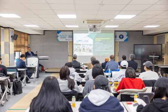 ‘2022년 국제농업개발협력 심포지엄’ 장면. 사진=경상국립대 제공