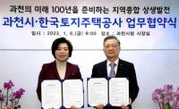 과천시, LH와 '상생발전 협약'..."경기중부권 지역중심도시 성장 목표"