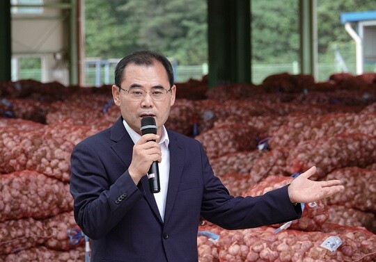 숨진 채 발견된 김부영 창녕군수. 사진=창녕군 제공