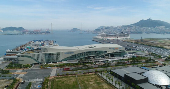 부산항국제여객터미널 전경. 사진=부산항만공사 제공