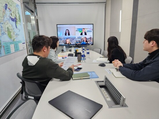 정보 교류회 진행 장면. 사진=부산항만공사 제공