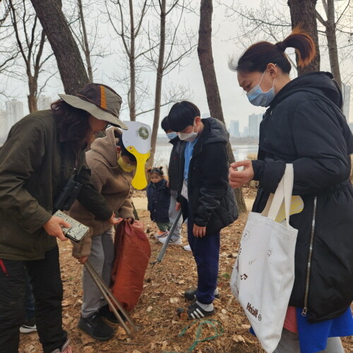 남동구 드림스타트, 저어새 생태체험 모습. 사진= 남동구 제공