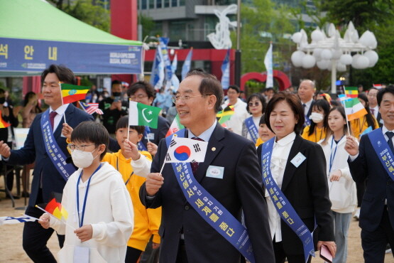 ‘부산에서 세계를 품다’ 행사 모습. 사진=부산시교육청 제공