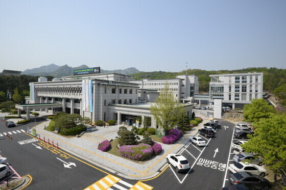 의정부시청 전경.