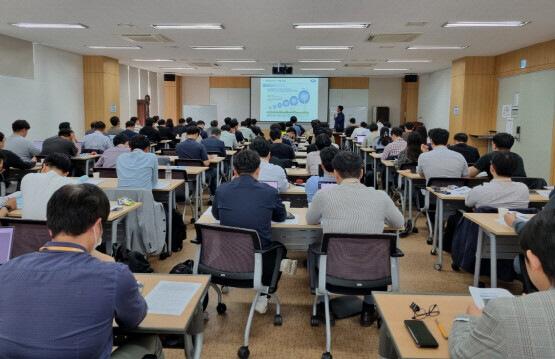 해상풍력기술 교육 현장 모습. 사진=한국선급 제공