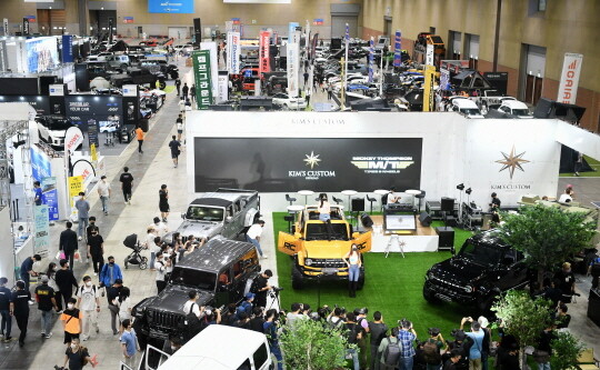 2022 오토살롱위크 전경. 사진=킨텍스 제공
