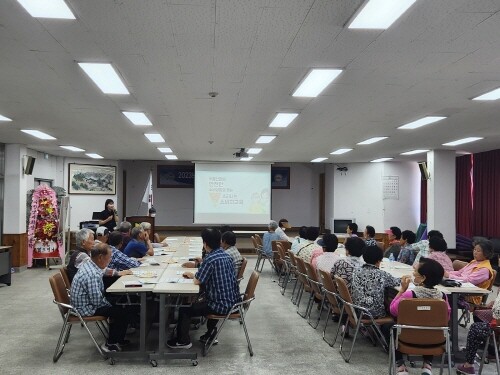 찾아가는 교육 진행 모습. 사진=경남도 제공