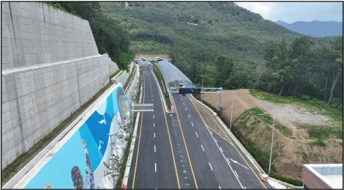 ‘만덕초읍(아시아드) 터널’ 모습. 사진=부산시 제공