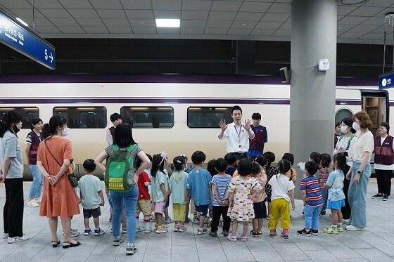 어린이 철도·교통 안전캠페인. 사진=에스알 제공